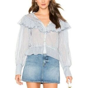 LoveShackFancy Gingham top